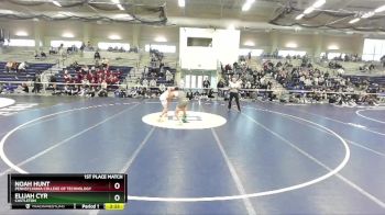 149 lbs 1st Place Match - Noah Hunt, Pennsylvania College Of Technology vs Elijah Cyr, Castleton