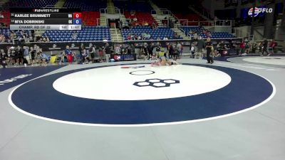 155 lbs Champ. Rd Of 32 - Karlee Brummett, WA vs Mya Dobrinski, OK