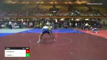 137 lbs Quarterfinal - Kale Konecny, Team Champs vs Trey Lewis, Pierre Governors