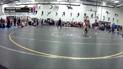 117 B Champ. Round 2 - Anastasia Smith, Indiana Tech University vs Addy Crane, John Carol University