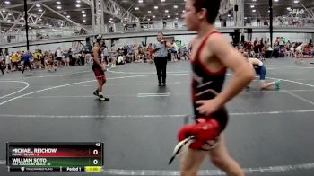106 lbs Semis (4 Team) - William Soto, Mat Assassins Black vs Michael Reichow, Impact Silver