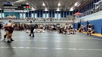 126 lbs Round 4 (6 Team) - Nicholas Tapia, Ex1t Mafia vs Brooks McDonald, The Bad Natured Rodents