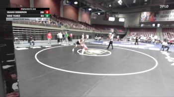 125 lbs Quarterfinal - Isaiah Sisneros, Colorado Mesa University vs Kike Yanez, Barton Community College