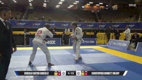 Christopher Burnett Creary vs Gonzalo Castro González 2026 Pan Jiu Jitsu IBJJF Championship