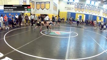 120 lbs Champ. Round 1 - Nathan Halulko, Treasure Coast Wrestling Club vs Kane Drake, Jensen Beach High School