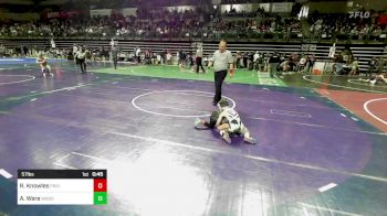 57 lbs Quarterfinal - Rocco Knowles, Pride WC vs Austin Ware, Woodstown