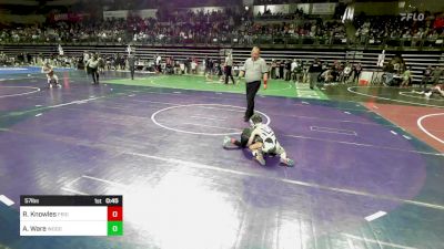 57 lbs Quarterfinal - Rocco Knowles, Pride WC vs Austin Ware, Woodstown