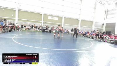 285 lbs Placement Matches (8 Team) - Caden Young, Utah Gold vs Leland Day, Colorado