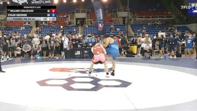 120 lbs Champ. Rd Of 64 - Killian Coluccio, NJ vs Colin George, CO