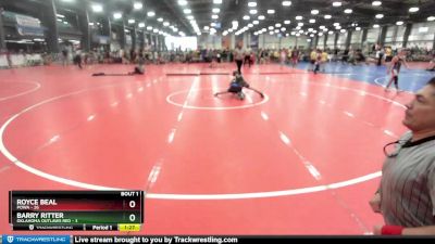 72 lbs Rd# 4- 2:00pm Friday Final Pool - Royce Beal, POWA vs Barry Ritter, Oklahoma Outlaws Red
