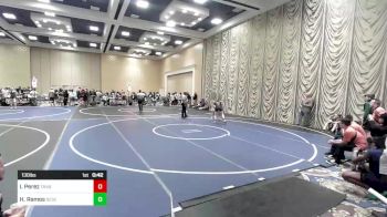 130 lbs Consi Of 16 #1 - Isabel Perez, Trabuco vs Hannah Ramos, Desert Edge HS