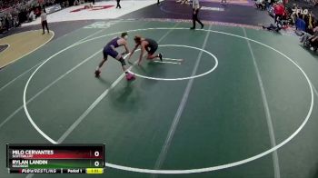 Champ. Round 1 - Rylan Landin, Holdrege vs Milo Cervantes, Scottsbluff