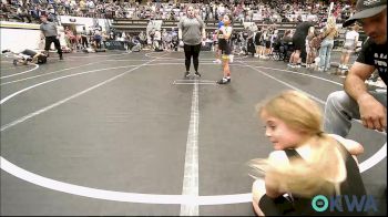 67 lbs Rr Rnd 3 - N`cyla Brown, OKC Saints Wrestling vs Aspen Kincannon, Team Nomad