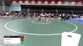 152 lbs Round Of 16 - Varrius Scanlan, Roseburg vs Mark Takara, Temecula Valley