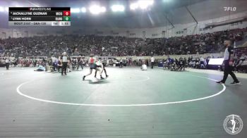 G6A-130 lbs Quarterfinal - Lynn Horn, Blanchard-Girls vs Jackallyne Guzman, Midwest City-Girls