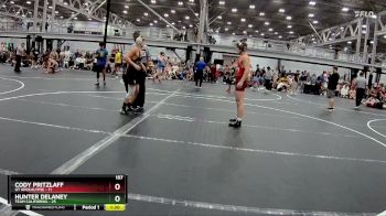 157 lbs Semis (4 Team) - Cody Pritzlaff, GT Apocalypse vs Hunter Delaney, Team California