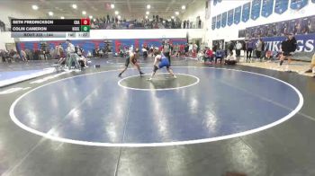144 lbs Cons. Round 3 - Colin Cameron, Kootenai Classical vs Seth Fredrickson, Coeur D Alene
