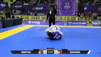Kevin Mahecha vs Sandrey Silva 2026 European Jiu-Jitsu IBJJF Championship