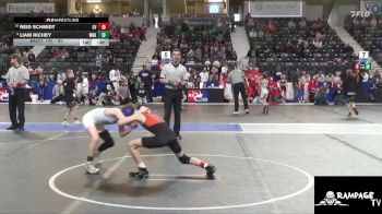 85 lbs Cons. Round 2 - Reid Schmidt, Smoky Valley vs Liam Richey, Wichita Blue Knights