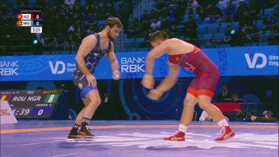 79 kg Qualif. - Zhakshylyk Ruslanovich Baitashov, Kyrgyzstan vs Rasul Shapiev, Macedonia