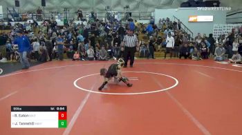 55 lbs Quarterfinal - Bryce Eaton, South Side vs Jackson Tannehill, Montour
