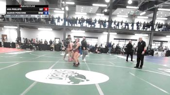 120 lbs Consi Of 8 #2 - Ava Phillips, East Islip vs Alexis Foscone, Wyoming Sem