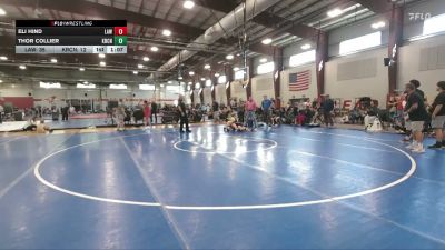 95 lbs Round 2 (8 Team) - Eli Hind, LAW vs Thor Collier, Kraken