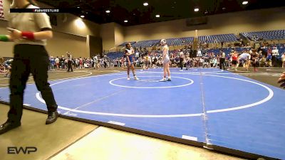 88 lbs Rr Rnd 2 - Cambri James, Spartan Wrestling Fort Smith vs Kourtlynn Feazell, Conway Wrestling