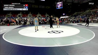 106 lbs Champ. Rd Of 64 - Jeremy George, NJ vs Niko Odiotti, IL