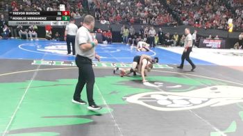 Champ. Round 1 - Trevor Burdick, Valentine vs Rogelio Hernandez, Gibbon