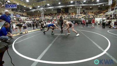 130 lbs Rr Rnd 2 - Jace Thompson, Red Ryder Wrestling Club vs Lanay Salefske, Team Choctaw