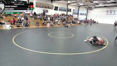 141 lbs Cons. Round 2 - Xavier Garrett, Indiana Tech vs Evan Smith, Manchester