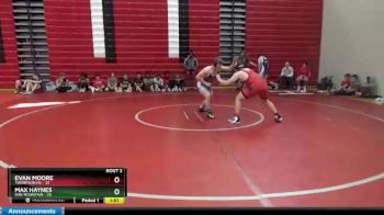 220 lbs Round 1 (10 Team) - Evan Moore, Thompson HS vs Max Haynes, Oak Mountain