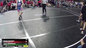 140 lbs Round 2 (6 Team) - Chase Montroy, Oklahoma Elite vs Titan Henderson, Kentucky