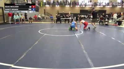 126 lbs Champ. Round 1 - Isaac McCleish, Immortal Athletics WC vs Garett Bruner, Iowa