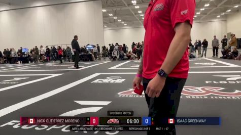 Nick Gutierrez Moreno vs Isaac Greenway 2025 ADCC Niagara Open