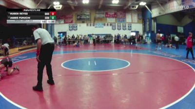 120 lbs Quarterfinal - Ruben Reyes, Oak Hills vs James Fukuchi, Cerritos