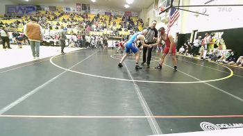 140-B lbs Round Of 16 - King Romans, Grove vs Aiden Villines, Rogers Jr High