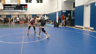 175 lbs Champ. Round 3 - Cole Dunham, Pope John Paul XIII vs Jackson Angelo, Lake Highland Preparatory School