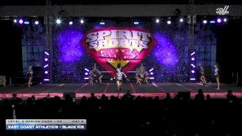 East Coast Athletics - Black Ice [2025 L3 Senior Coed - D2 Day 2] 2025 Spirit Sports Worcester Nationals