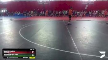 106 lbs Round 1 (4 Team) - Sawyer Nelson, Indianola 2 vs Ian Lessard, Elk River