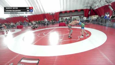 165 lbs Semifinal - Murphy Beyer, Freedom High School Wrestling vs Colton Tollefson, DTC