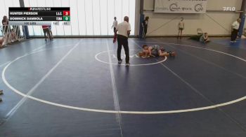 100 lbs Rr Rnd 1 - Hunter Pierson, Elite Athletic Club Bad Boys vs Dominick DAmbola, Terps Xtreme MS