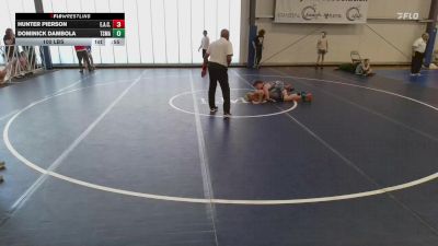 100 lbs Rr Rnd 1 - Hunter Pierson, Elite Athletic Club Bad Boys vs Dominick DAmbola, Terps Xtreme MS