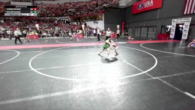 69 lbs Cons. Round 4 - Baylor Blaken, Melrose-Mindoro vs Lyndon Holden, Badger Youth Wrestling