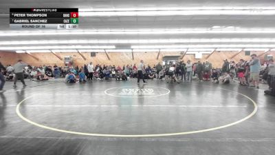 160 lbs Round Of 16 - Peter Thompson, Dansville vs Gabriel Sanchez, Cazenovia