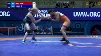 53 kg 1/4 Final - Muskan Muskan, India vs Kaura Coles, Canada