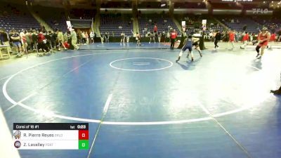 190 lbs Consi Of 16 #1 - Rafelis Pierre Reyes, Greater Lowell vs Zachery Lavalley, Portsmouth