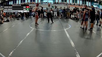 110 lbs Round 5 (6 Team) - Jason Goff, KONG ELEM vs Jace Tierce, Buxton Squeeze