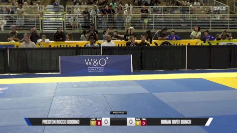 Ronan River Bunch vs Preston Rocco Osorno 2025 Pan Kids Jiu-Jitsu IBJJF Championship